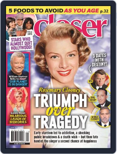 Closer Weekly July 31st, 2023 Digital Back Issue Cover