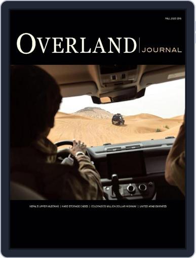 Overland Journal July 21st, 2023 Digital Back Issue Cover