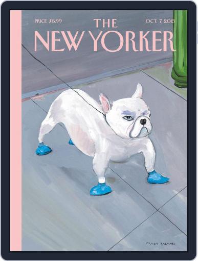 The New Yorker October 7th, 2013 Digital Back Issue Cover