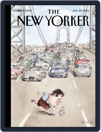 The New Yorker January 13th, 2014 Digital Back Issue Cover
