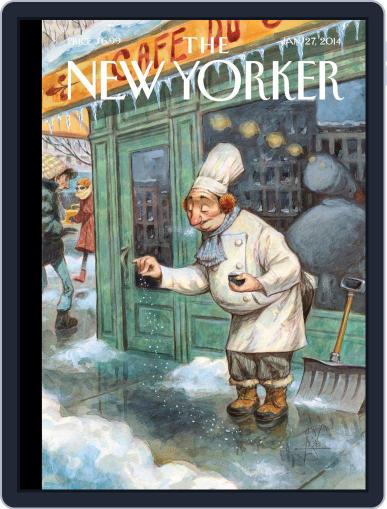 The New Yorker January 27th, 2014 Digital Back Issue Cover