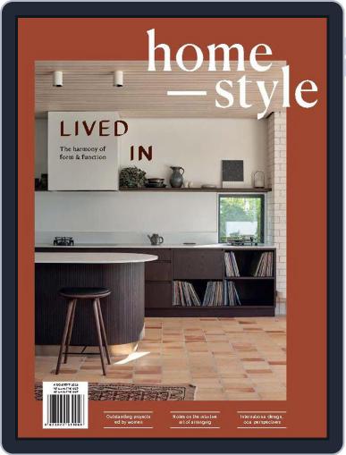 homestyle New Zealand August 1st, 2023 Digital Back Issue Cover