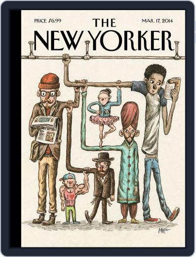 The New Yorker March 17th, 2014 Digital Back Issue Cover