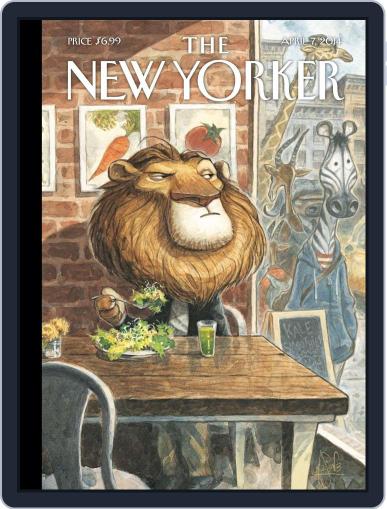 The New Yorker April 7th, 2014 Digital Back Issue Cover