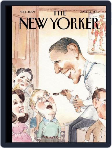 The New Yorker April 14th, 2014 Digital Back Issue Cover