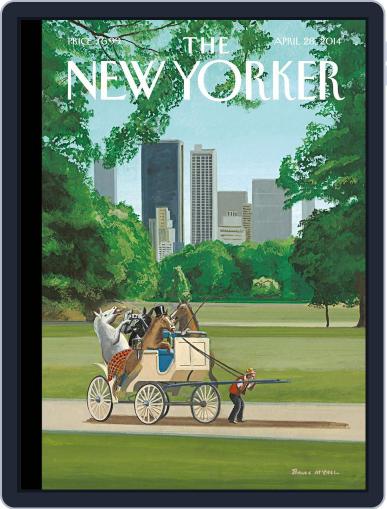 The New Yorker April 28th, 2014 Digital Back Issue Cover