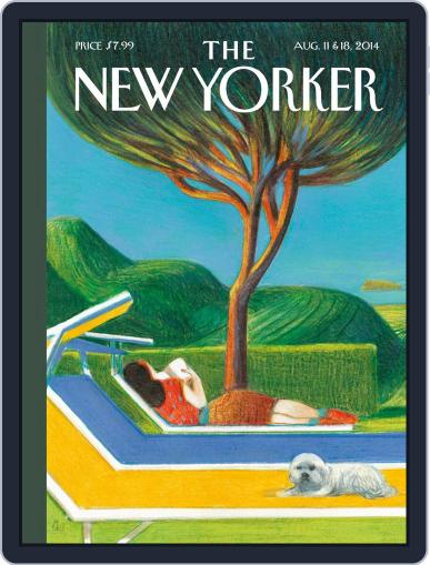 The New Yorker August 4th, 2014 Digital Back Issue Cover