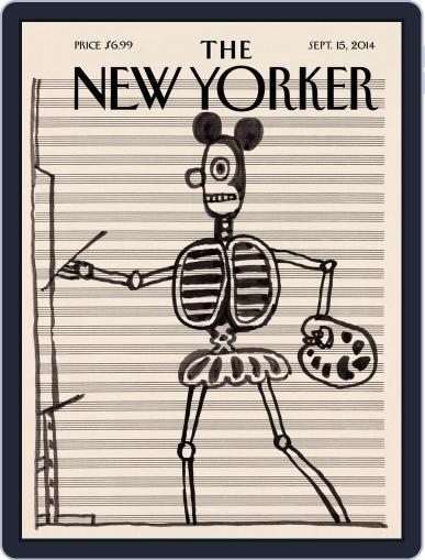 The New Yorker September 8th, 2014 Digital Back Issue Cover