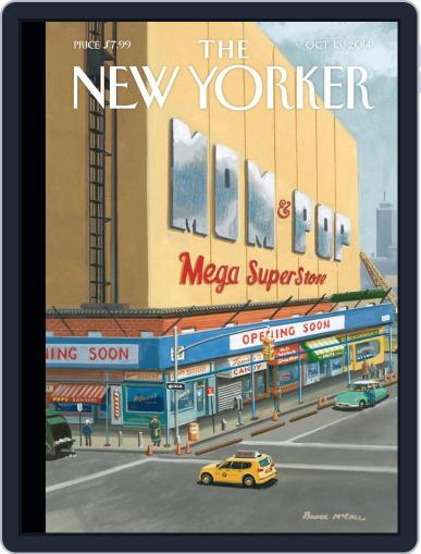 The New Yorker October 6th, 2014 Digital Back Issue Cover