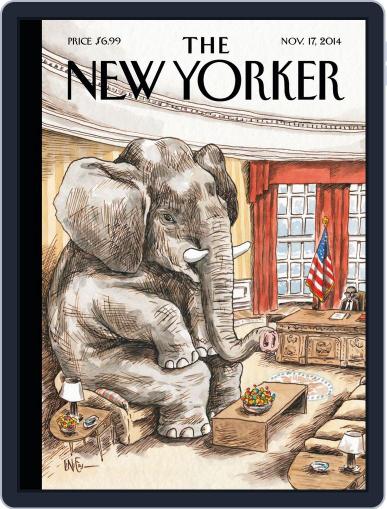 The New Yorker November 10th, 2014 Digital Back Issue Cover