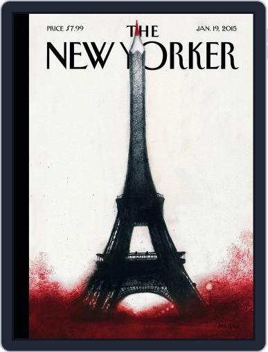 The New Yorker January 12th, 2015 Digital Back Issue Cover