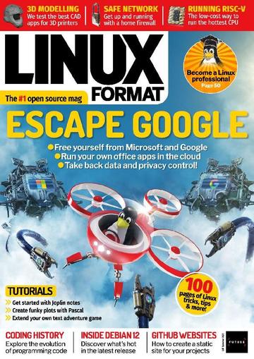 Linux Format July 25th, 2023 Digital Back Issue Cover