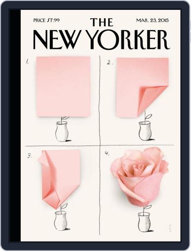 The New Yorker March 16th, 2015 Digital Back Issue Cover
