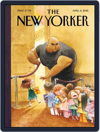 The New Yorker March 30th, 2015 Digital Back Issue Cover