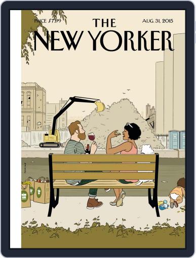 The New Yorker August 24th, 2015 Digital Back Issue Cover
