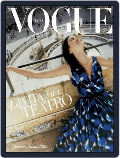 Vogue Italia August 1st, 2023 Digital Back Issue Cover