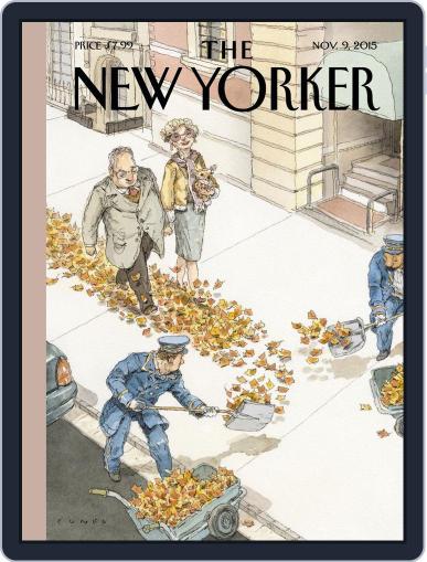 The New Yorker November 2nd, 2015 Digital Back Issue Cover