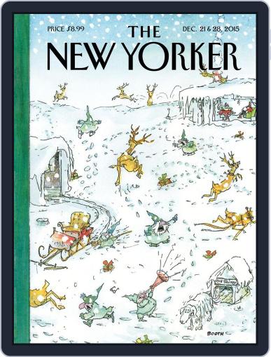 The New Yorker December 14th, 2015 Digital Back Issue Cover