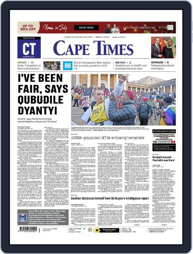 Cape Times July 25th, 2023 Digital Back Issue Cover