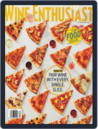 Wine Enthusiast August 1st, 2023 Digital Back Issue Cover