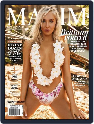 MAXIM New Zealand August 1st, 2023 Digital Back Issue Cover