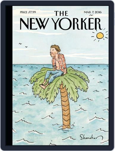 The New Yorker February 29th, 2016 Digital Back Issue Cover