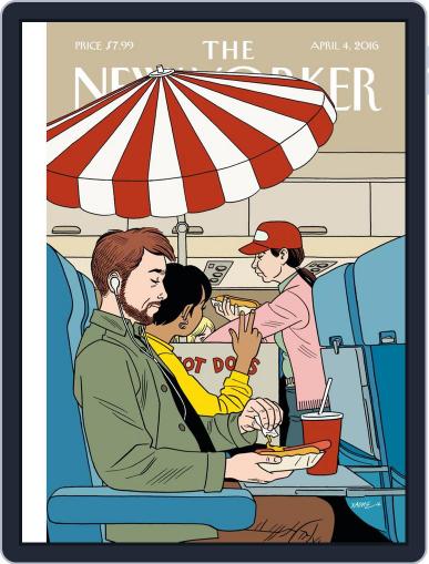 The New Yorker March 28th, 2016 Digital Back Issue Cover