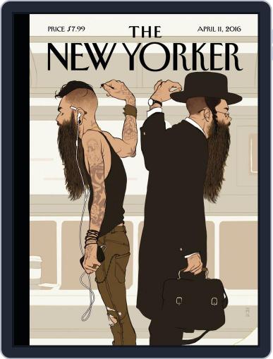 The New Yorker April 4th, 2016 Digital Back Issue Cover