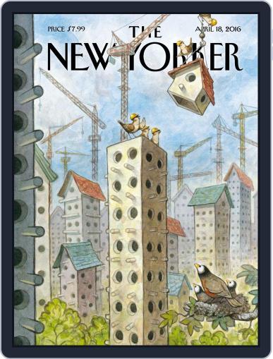 The New Yorker April 11th, 2016 Digital Back Issue Cover