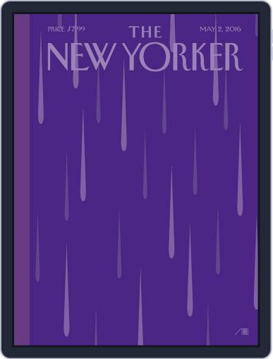 The New Yorker April 25th, 2016 Digital Back Issue Cover