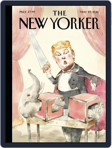 The New Yorker May 16th, 2016 Digital Back Issue Cover