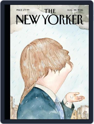 The New Yorker August 15th, 2016 Digital Back Issue Cover