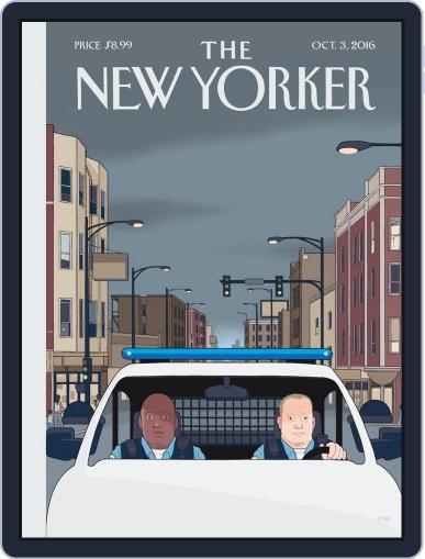 The New Yorker October 3rd, 2016 Digital Back Issue Cover