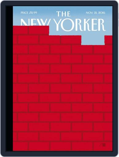 The New Yorker November 21st, 2016 Digital Back Issue Cover