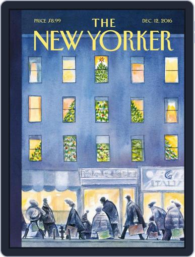 The New Yorker December 12th, 2016 Digital Back Issue Cover
