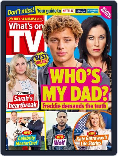 What's on TV July 29th, 2023 Digital Back Issue Cover