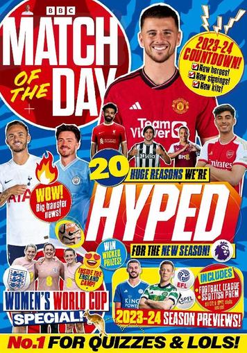 Match Of The Day July 26th, 2023 Digital Back Issue Cover