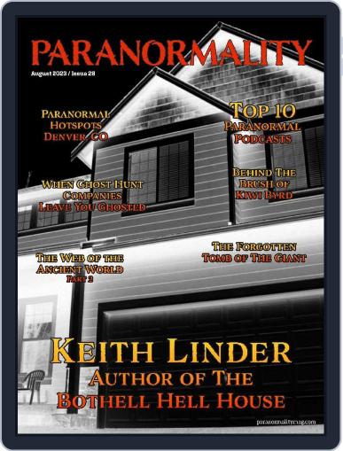 Paranormality August 1st, 2023 Digital Back Issue Cover