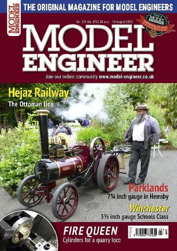 Model Engineer July 25th, 2023 Digital Back Issue Cover