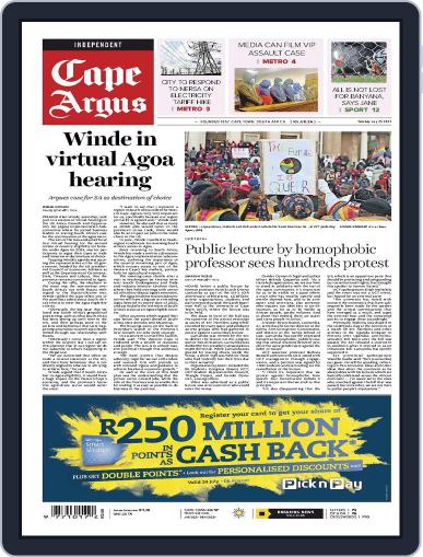 Cape Argus July 25th, 2023 Digital Back Issue Cover