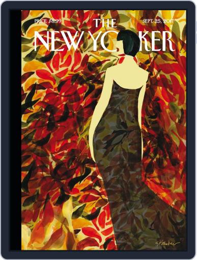 The New Yorker September 25th, 2017 Digital Back Issue Cover