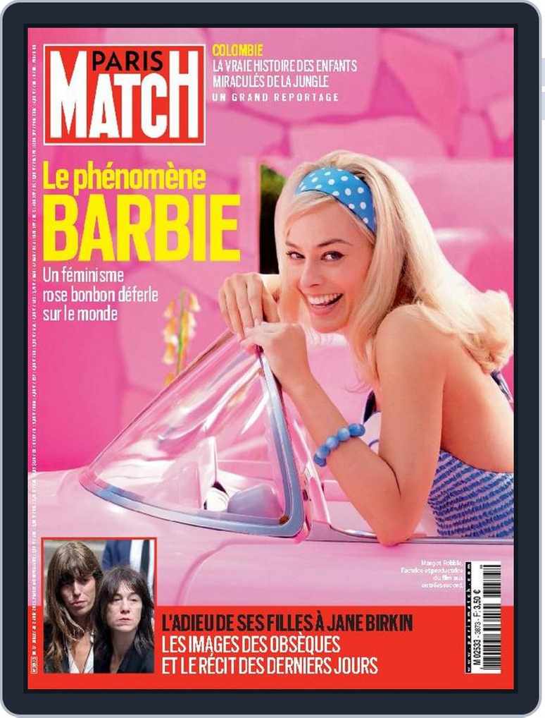 Barbie - La poupée du film - Margot Robbie - Diamants bleus - Poupée Barbie
