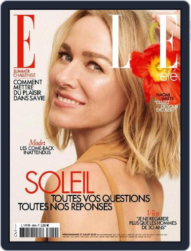 Elle France July 27th, 2023 Digital Back Issue Cover