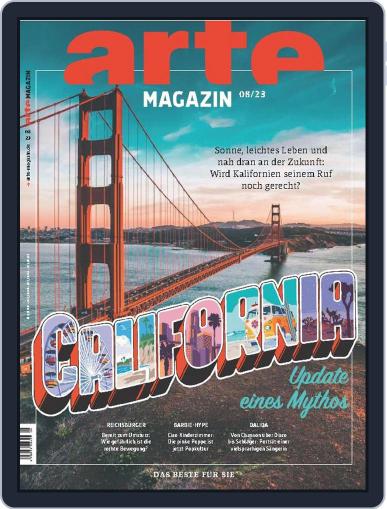 Arte Magazin August 1st, 2023 Digital Back Issue Cover