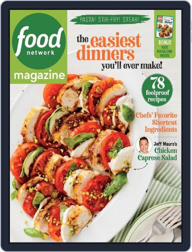 Food Network September 1st, 2023 Digital Back Issue Cover