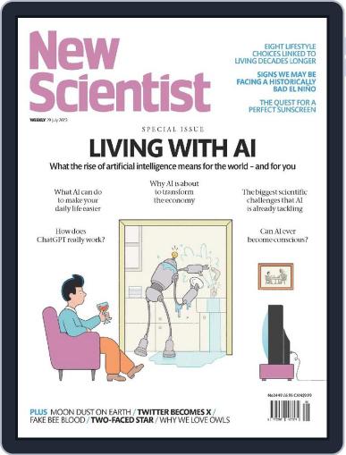 New Scientist International Edition July 29th, 2023 Digital Back Issue Cover