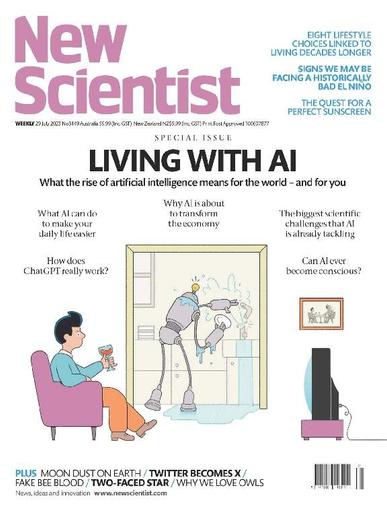 New Scientist Australian Edition July 29th, 2023 Digital Back Issue Cover
