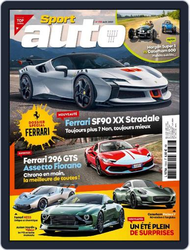 Sport Auto France July 21st, 2023 Digital Back Issue Cover