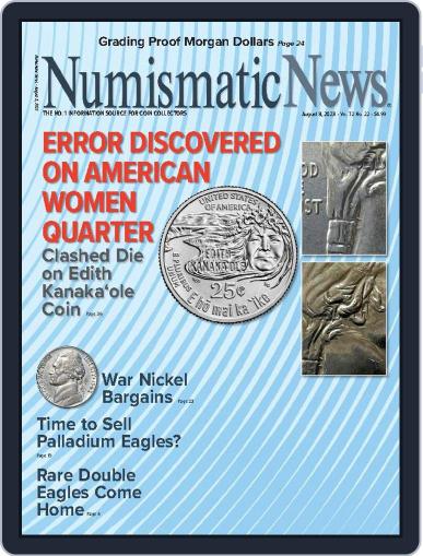 Numismatic News August 8th, 2023 Digital Back Issue Cover