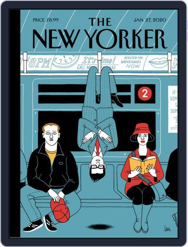 The New Yorker January 27th, 2020 Digital Back Issue Cover